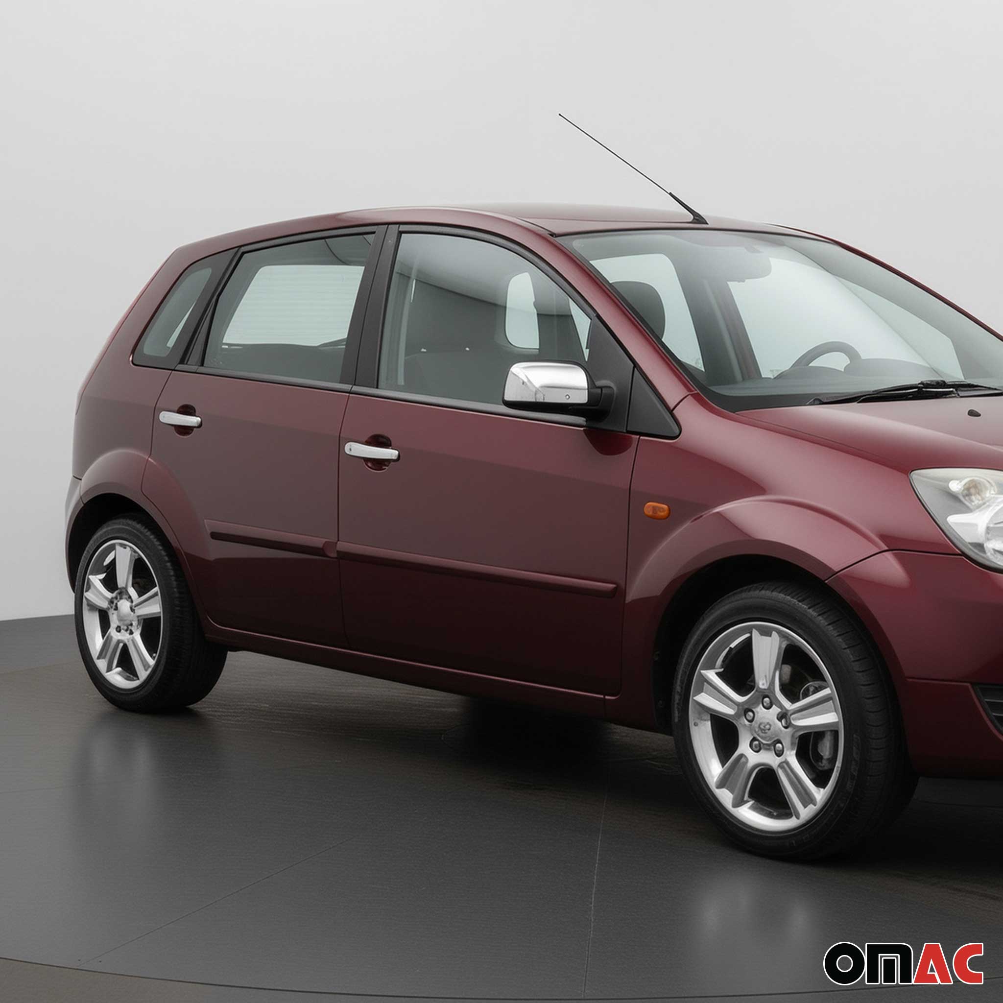 Chrom Türgriff Blende für Ford Fiesta 2001-2008 2-Tür Edelstahl 4tlg