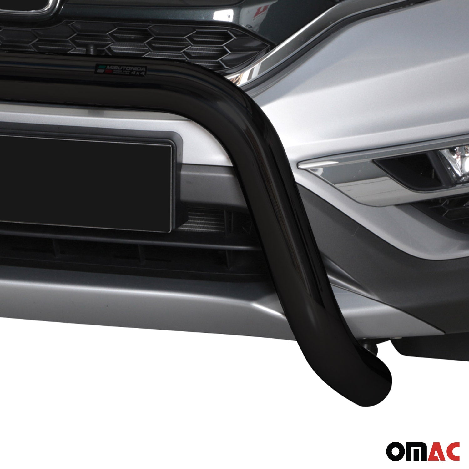 Frontbügel Frontschutzbügel für Honda CR-V 2016-2018 ø76mm Stahl Schwarz Schutz