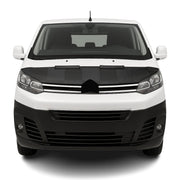 Haubenbra Steinschlagschutz Bonnet Bra für Toyota Proace 2016-2026 Kariert Halb