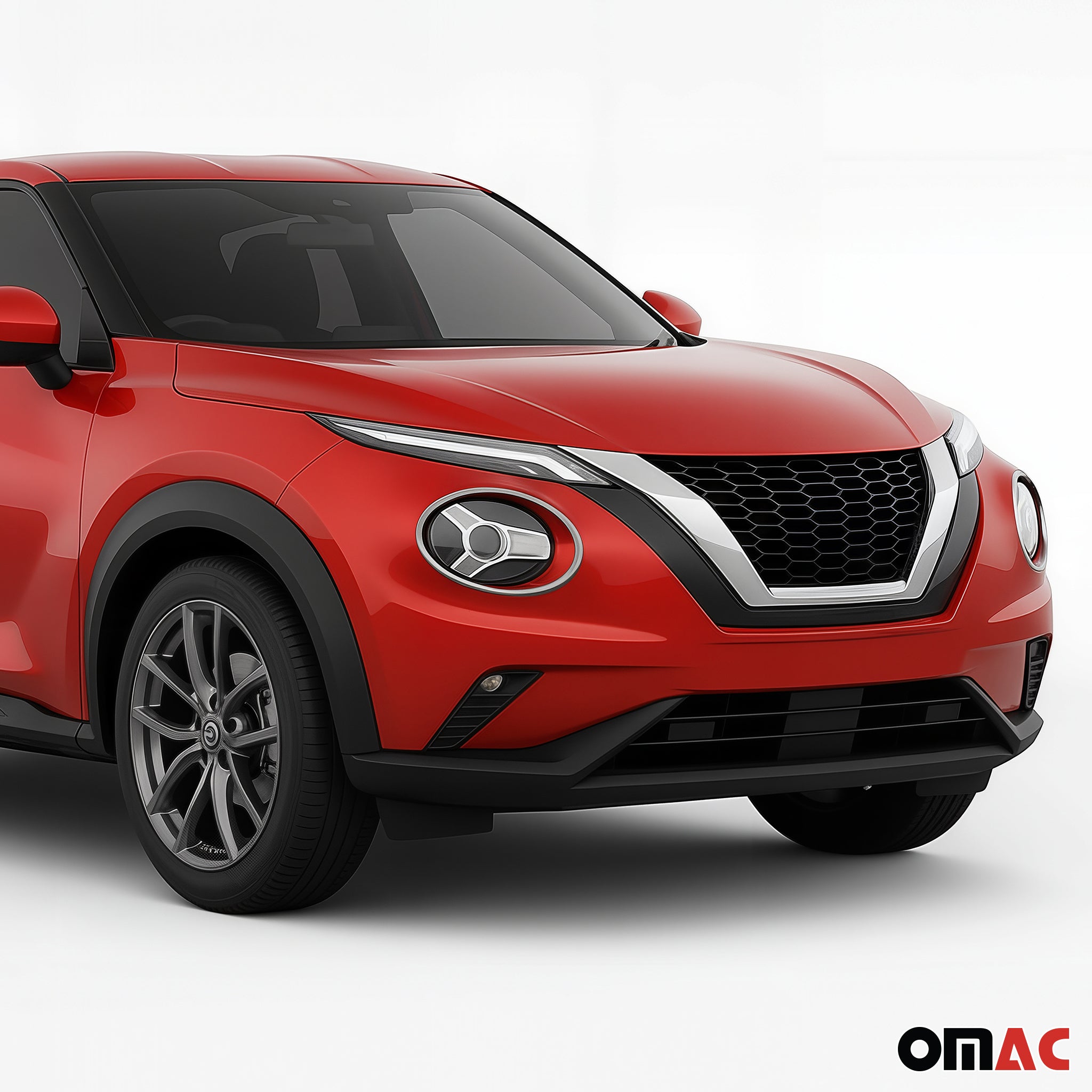 Scheinwerfer Leisten Scheinwerferblende für Nissan Juke 2019-2026 Edelstahl 2tlg