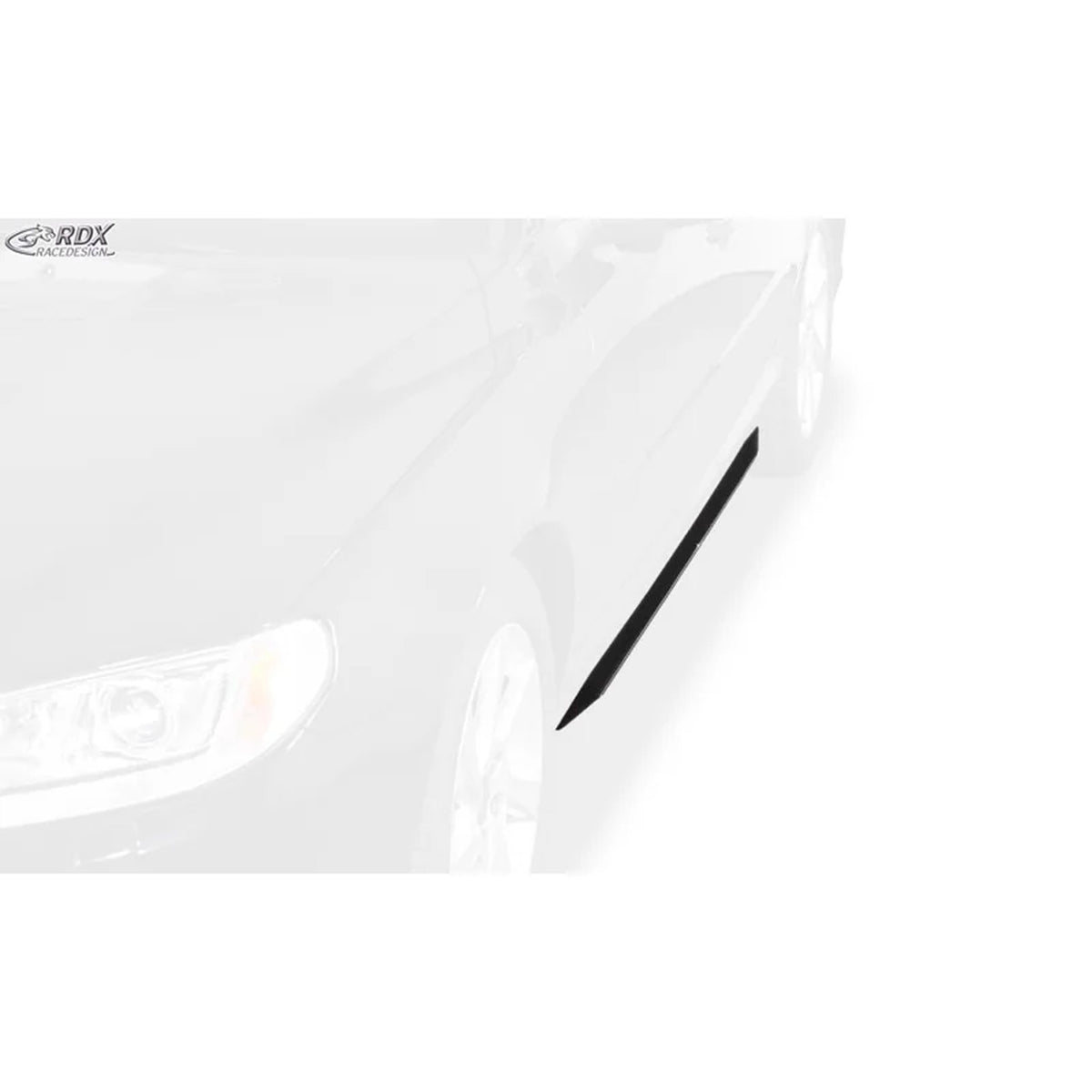RDX Seitenschweller 'Slim' für Volvo S80 2006-2016 ABS Schwarz 2er-Set TÜV