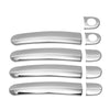 Door handle cover chrome for VW Polo 2009-2017 4-door H1 stainless steel silver 9 pieces