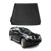 Kofferraumwanne Laderaumwanne für Nissan Pathfinder 2005-2021 Gummi TPE Schwarz