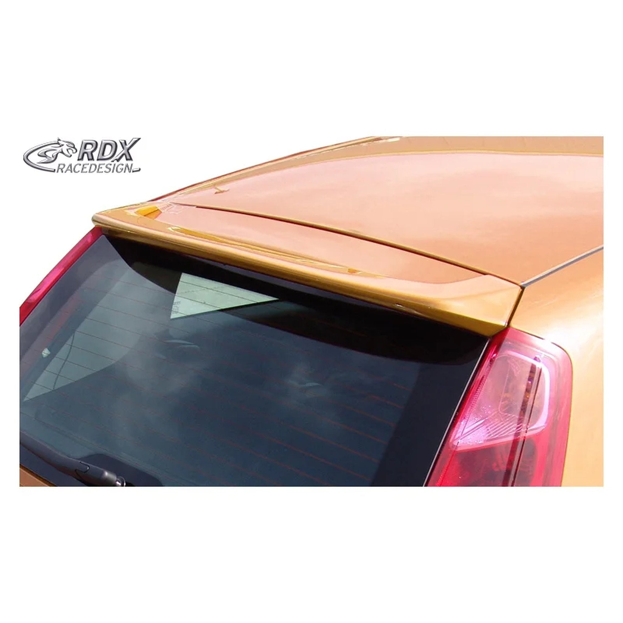 RDX Dachspoiler für Fiat Grande Punto 2005- & Punto Evo 2009- V2 Polyurethan TÜV
