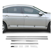 Seitentürleiste Türschutzleiste für VW Passat Alltrack B8 2014-2023 Edelstahl 8x