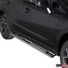 Edelstahl Seitenschweller Schwellerrohre für Subaru XV 2012-2024 Silber