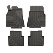 Fußmatten Gummimatten für Mercedes-Benz A-Klasse W169 2004-2012 Schwarz 4 Teile