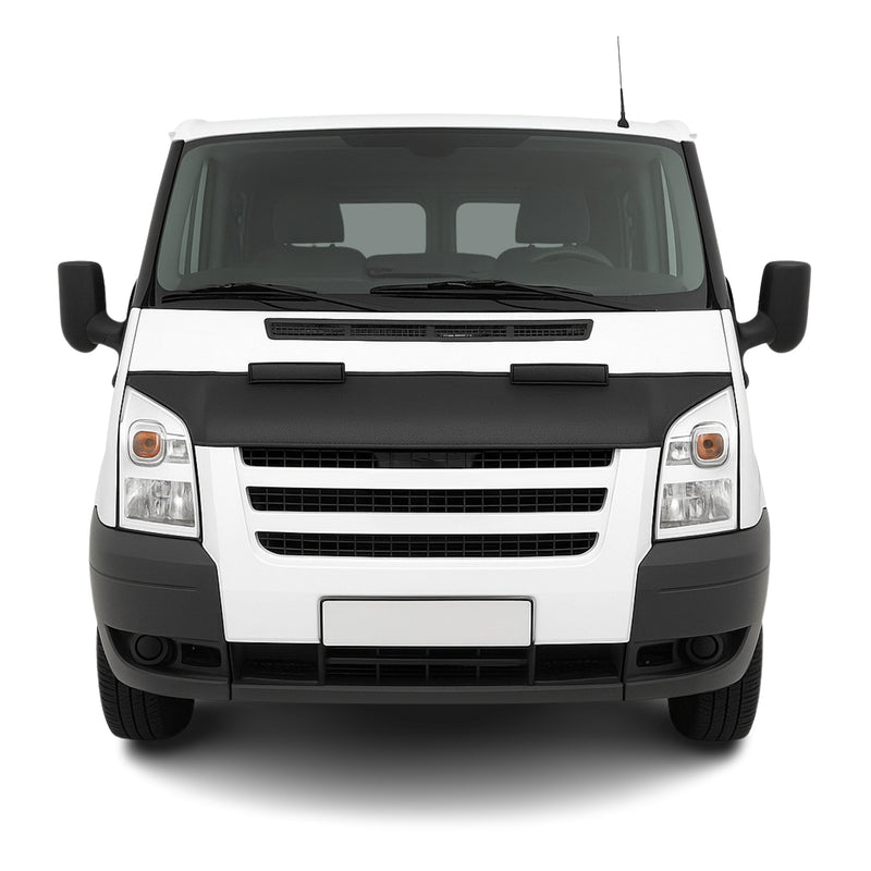 Haubenbra Steinschlagschutz Bonnet Bra für Ford Transit 2006-2014 Schwarz Halb