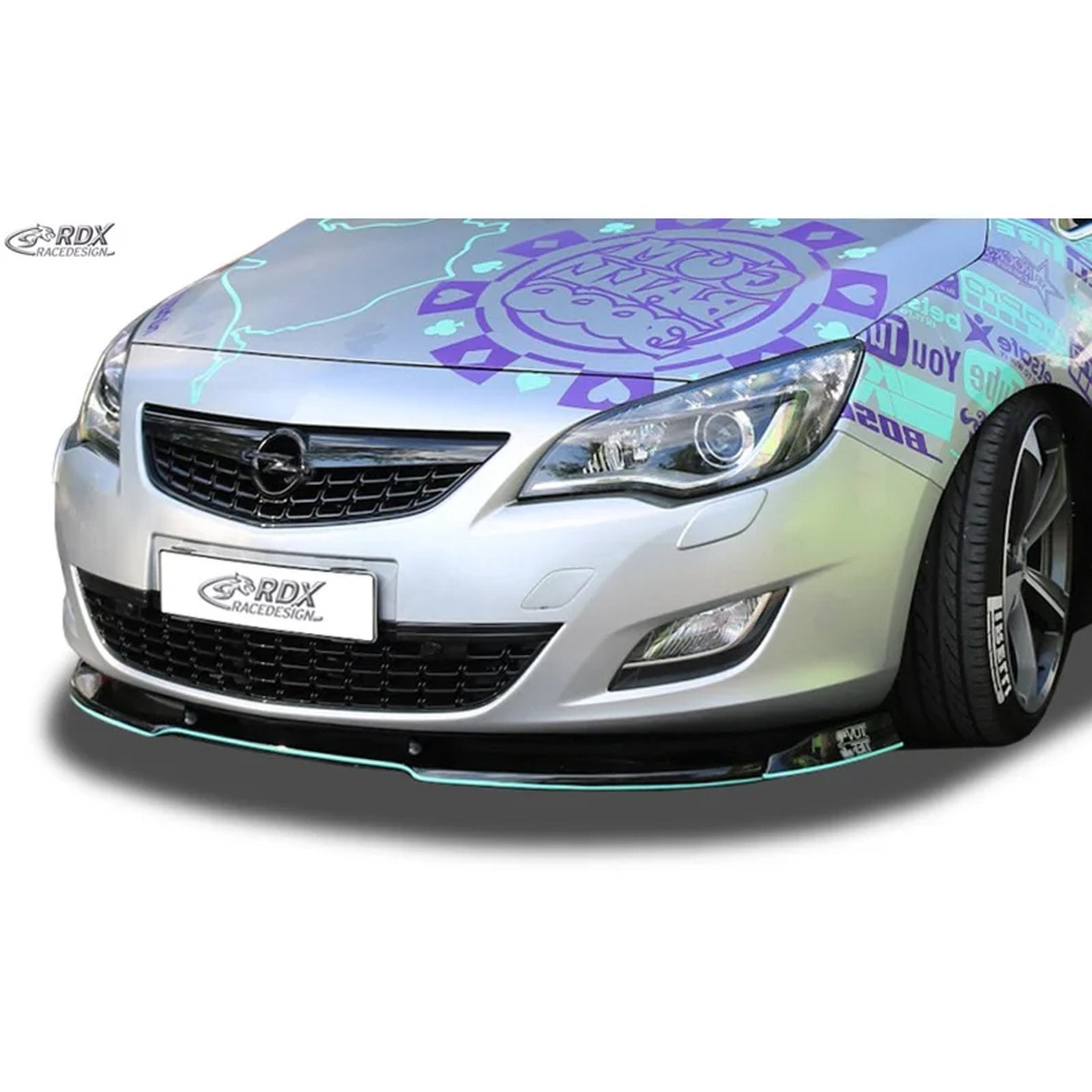 RDX Frontspoiler Vario-X für Opel Astra J 2009-2012 Polyurethan TÜV