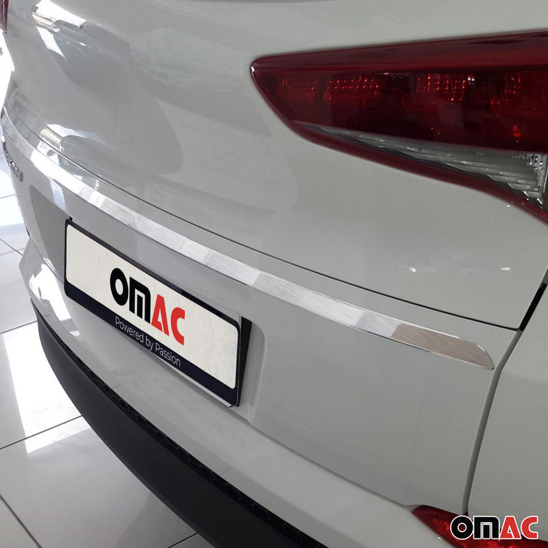 Kofferraumleiste Heckklappe Leiste für Hyundai Tucson PRE-FL 2015-2018 Edelstahl