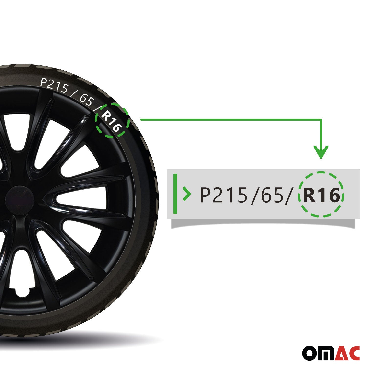 4x Radblenden Radkappen Radzierblenden für 16" Zoll Matt Schwarz