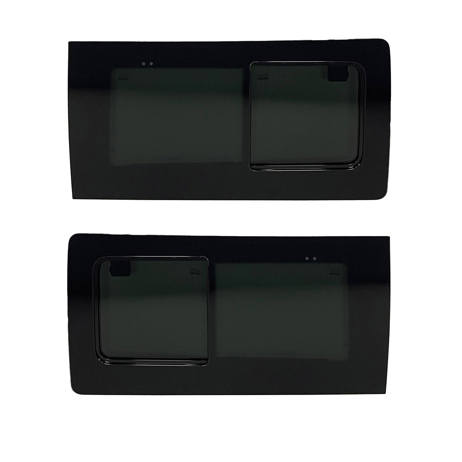 Seitenfenster Schiebefenster für VW T5 2003-2015 Links Rechts L1 L2 SET Schwarz