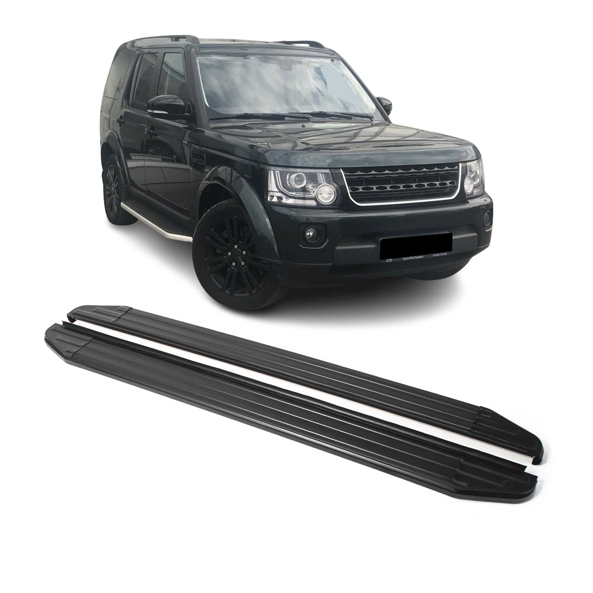 Trittbretter Seitenschweller für Land Rover Discovery 4 2010-2017 ABE Alu