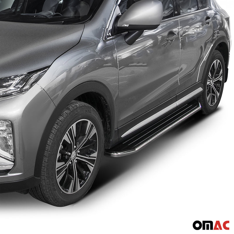 Trittbretter Seitenschweller für Mitsubishi Eclipse Cross 2018-2024 TÜV Alu ABE