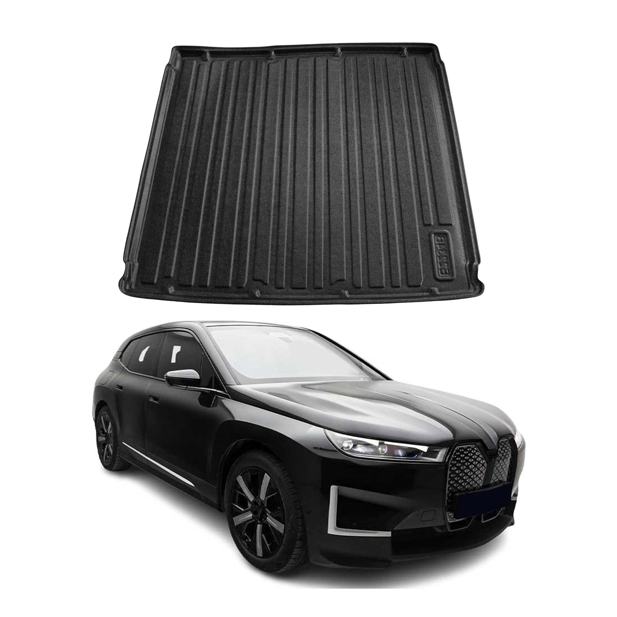 Kofferraumwanne Laderaumwanne für BMW IX I20 2021-2026 Gummi TPE Schwarz