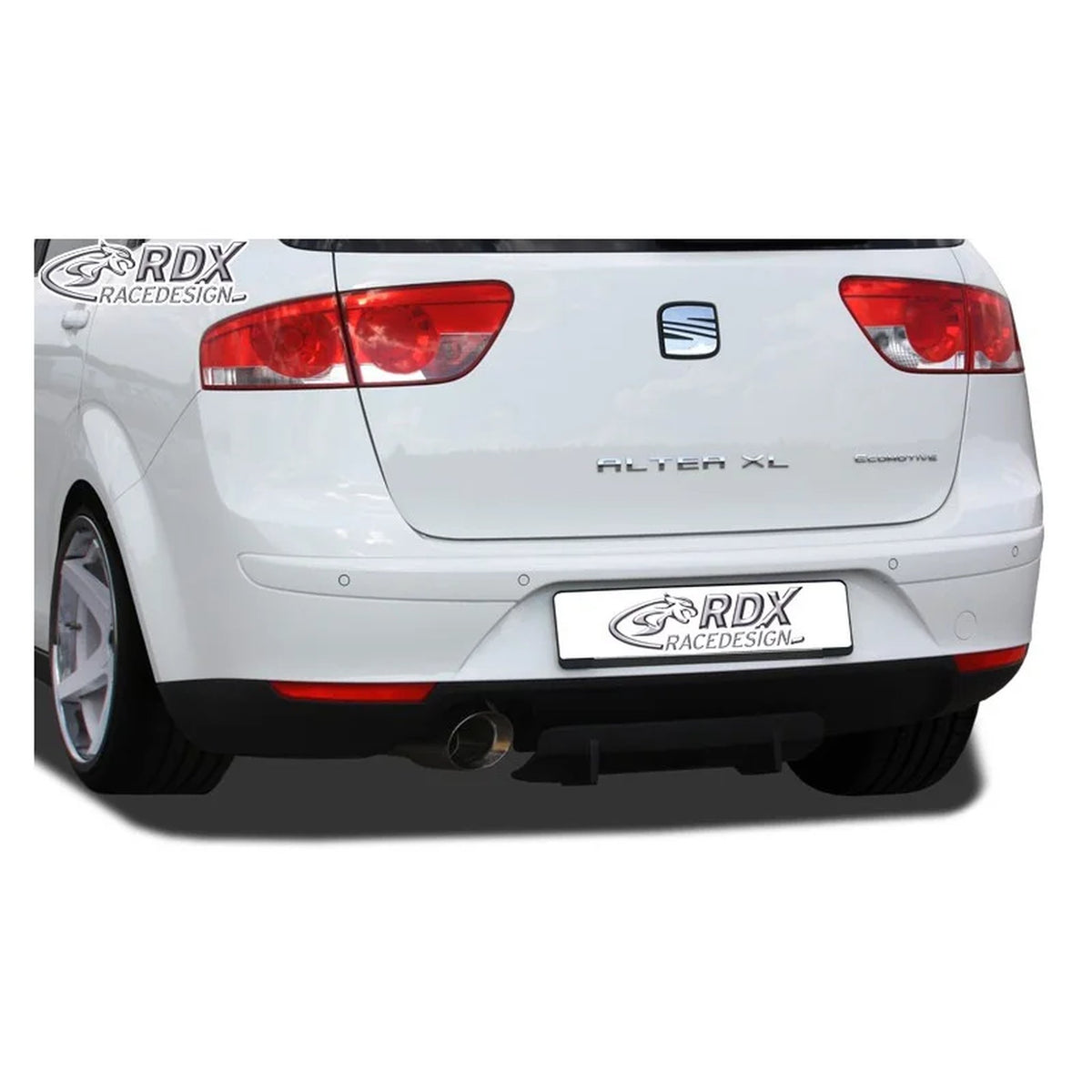 RDX Heckschürzenansatz Diffuser U-Diff für Seat Altea 5P inkl. FR & XL 2004-