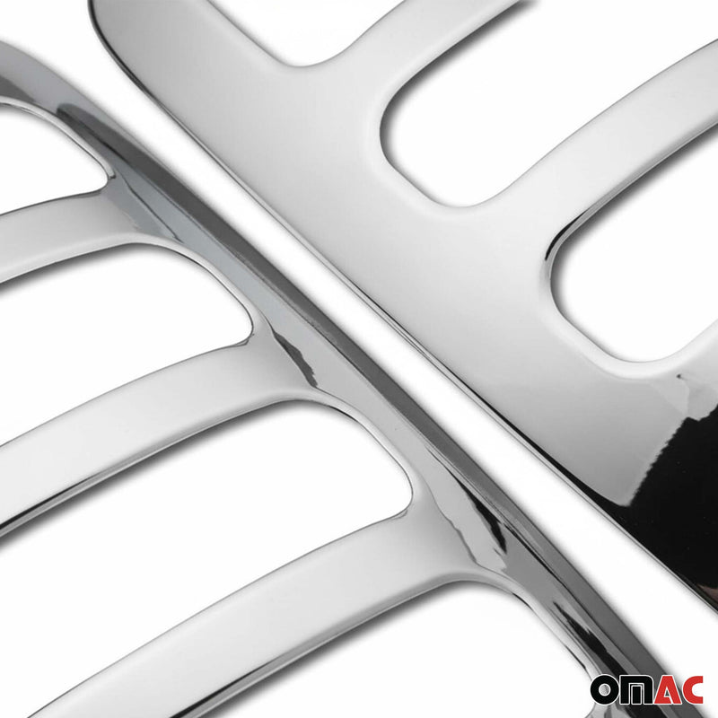 Rücklicht Leisten Heckleuchte für VW Caddy 2003-2014 Edelstahl Silber 2tlg