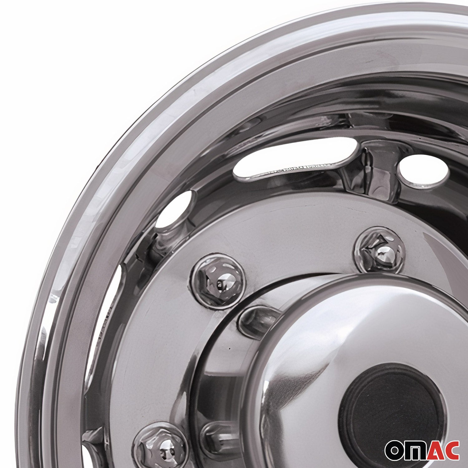 Radzierblenden Radkappen Chrom 16" Zoll Radblenden Hinten Edelstahl 2 tlg
