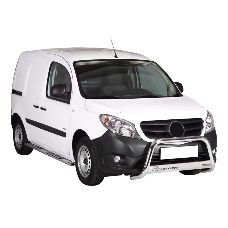 Frontbügel Frontschutzbügel für Mercedes Citan 2012-2020 ø63mm Stahl Silber