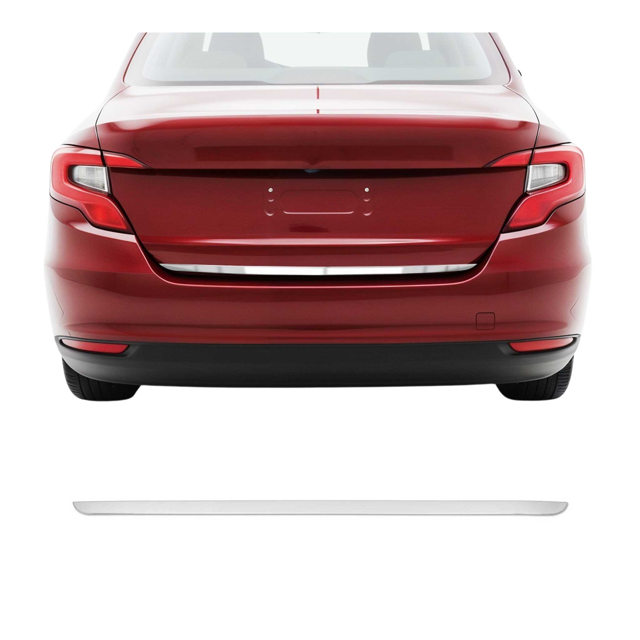 Kofferraumleiste Heckleiste für Fiat Tipo 2015-2026 Stufenheck Edelstahl Chrom