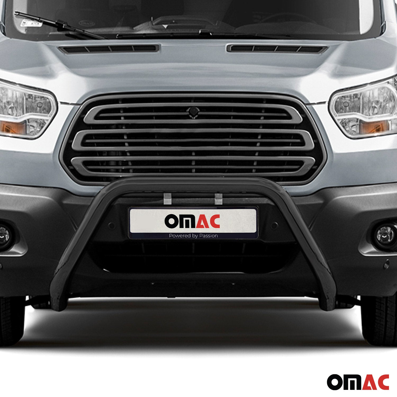 Edelstahl Frontschutzbügel Rammschutz für Ford Transit 2014-2025 ABE