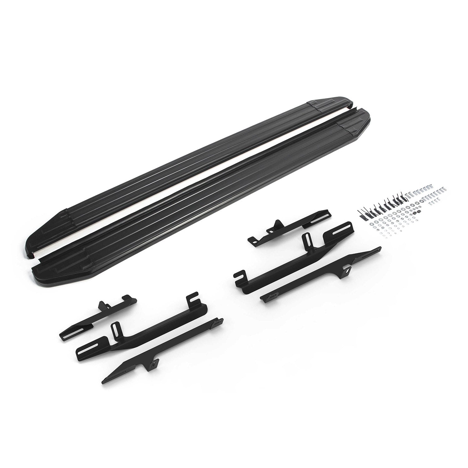Trittbretter Seitenschweller für Skoda Yeti 2009-2024 Alu Schwarz ABE