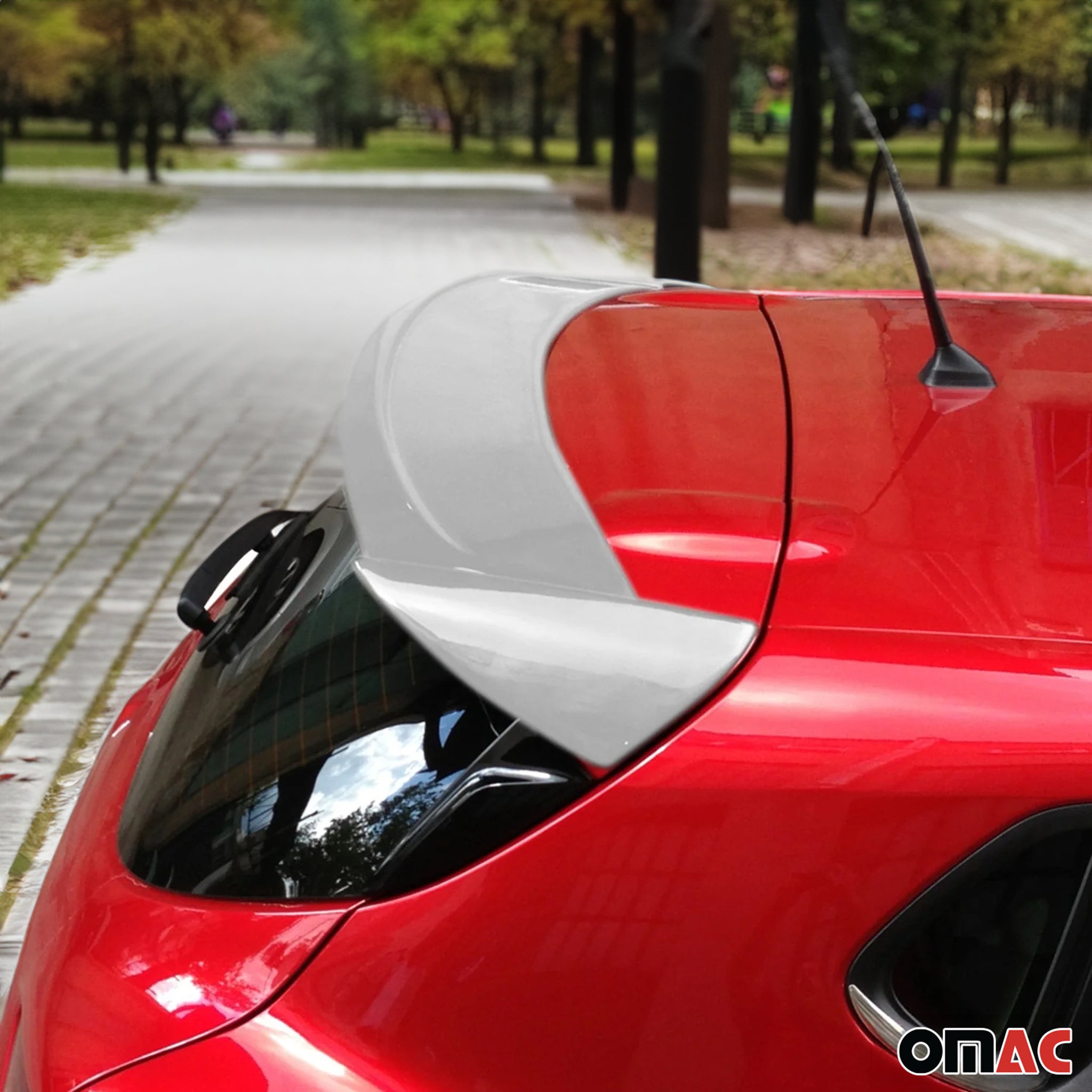 Heckspoiler Heckflügel Hecklippe für Renault Clio 2012-2018 Schrägheck Farbe 369