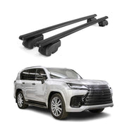 Dachträger Gepäckträger für Lexus LX 2021-2026 Querträger Alu ABE Schwarz 2x