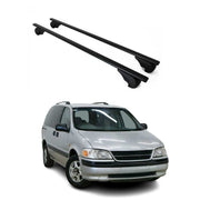 Dachträger Grundtäger für Opel Sintra 1996-1999 75kg Metall Schwarz 2 tlg