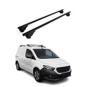 Dachträger Grundträger für Mercedes Citan W420 2021-2026 Stahl Schwarz 2tlg