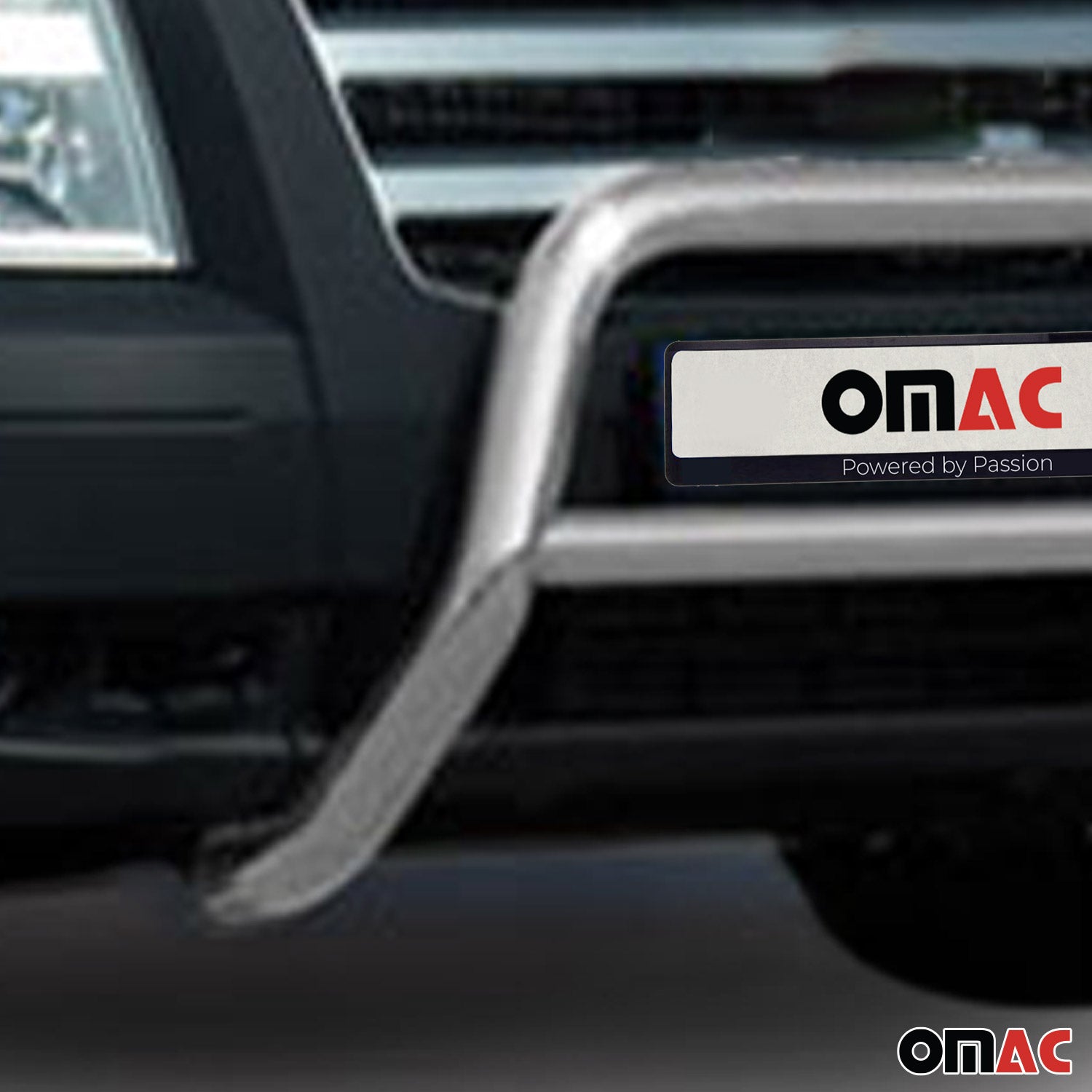 Frontbügel Frontschutzbügel für Ford Transit 2006-2012 mit ABE Stahl Silber