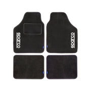 SPARCO Fußmatten Automatten Universal Blau Linie Autoteppich Alwettermatten 4x
