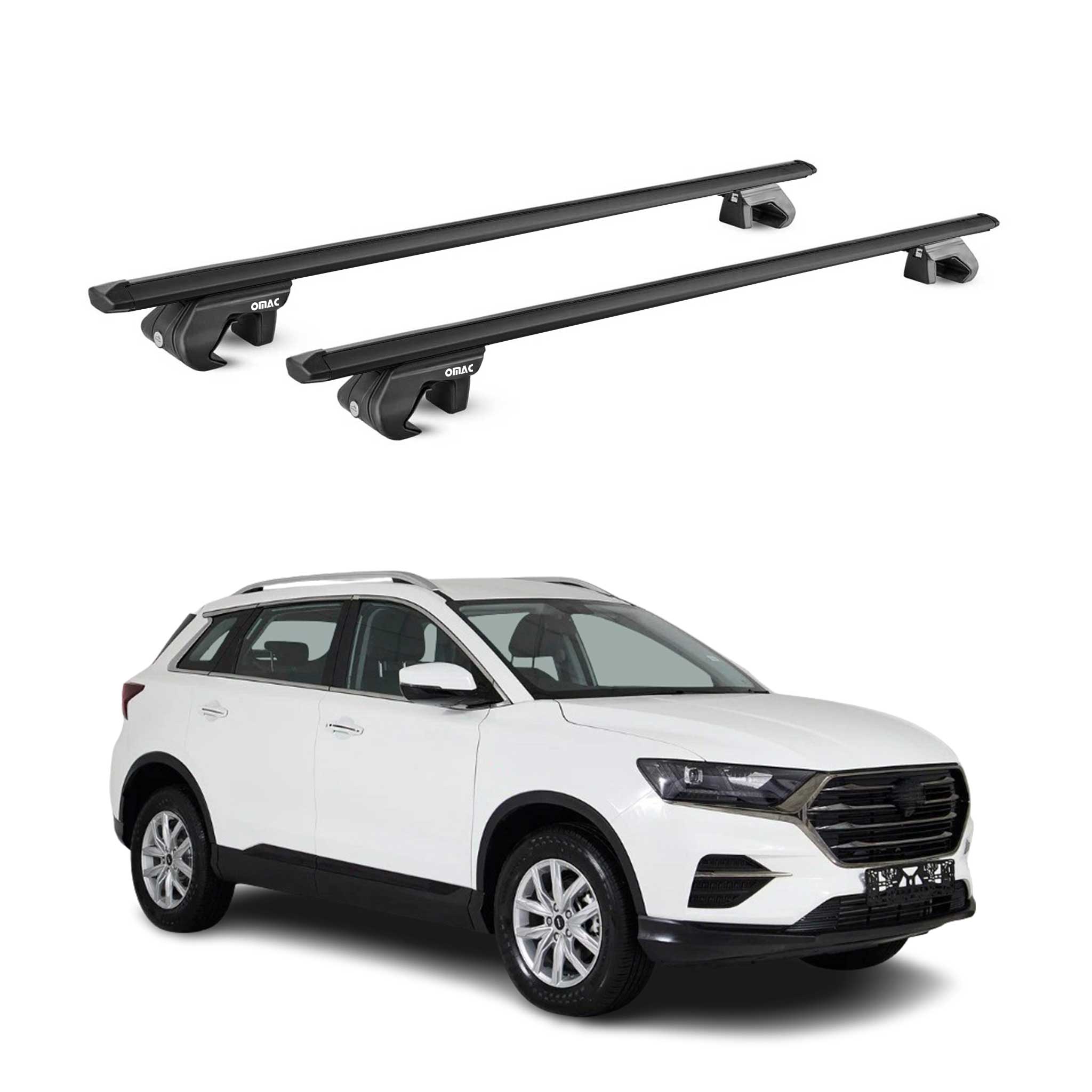 Dachträger Grundtäger für SWM G01 2025-2026 90kg Aluminium Schwarz ABE