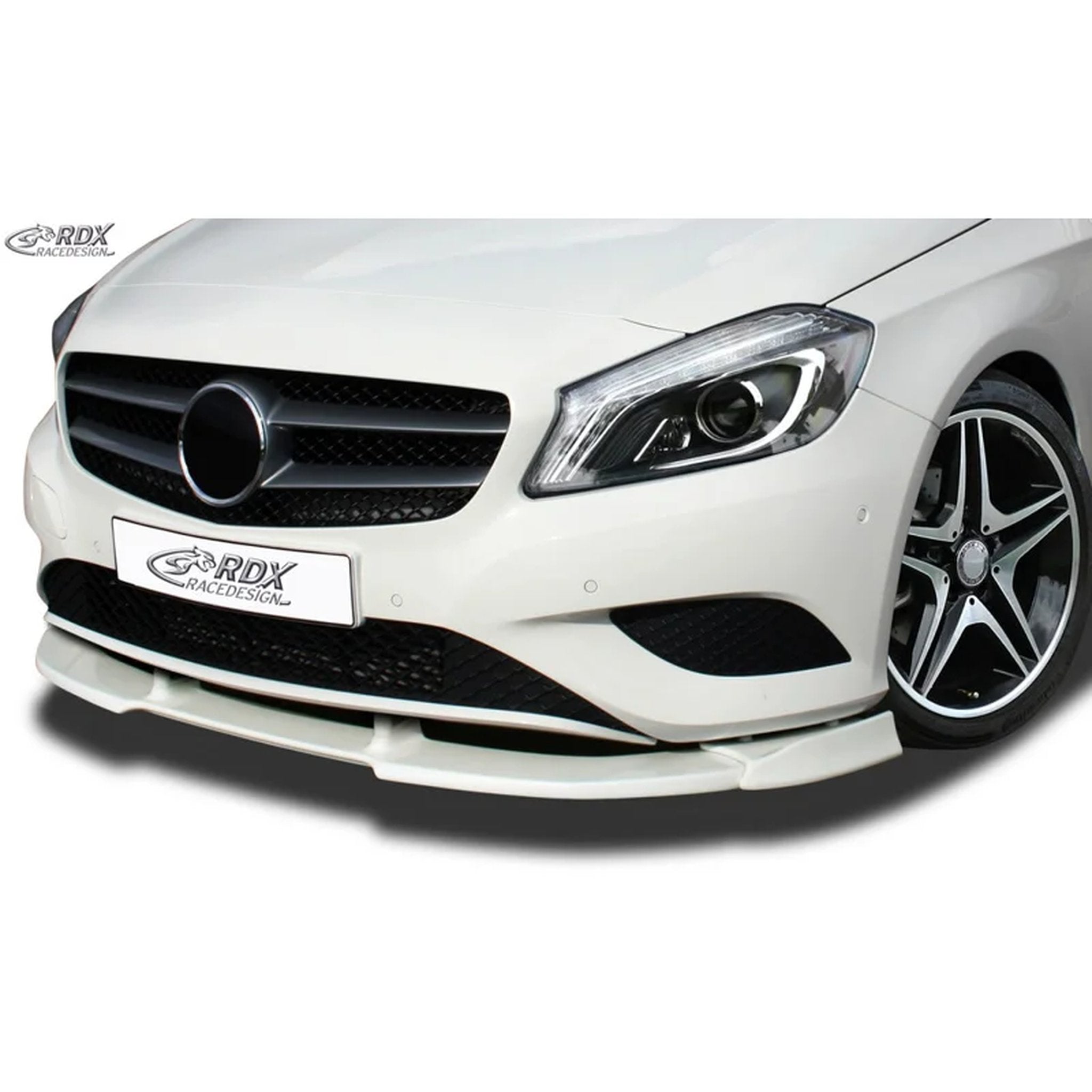 RDX Frontspoiler Vario-X für Mercedes A-Klasse W176 2012-2015 Polyurethan TÜV