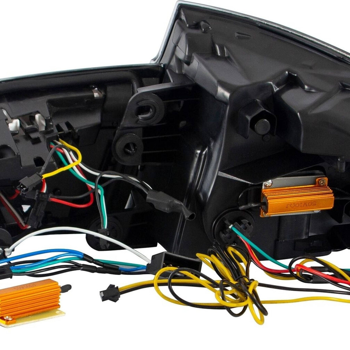 JOM LED Lightbar Rückleuchten für BMW F30 Limousine 2011-2019 dunkel Rot