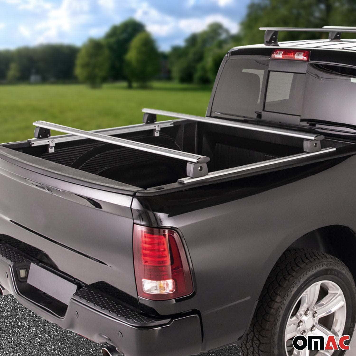 Menabo Dachträger für Toyota Tundra Laderaumrollo-Querträger Ladeflächenträger