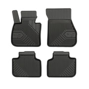 Fußmatten Gummimatten No.77 für BMW X1 F48 2015-2022 TPE Gummi Schwarz 4 Teile