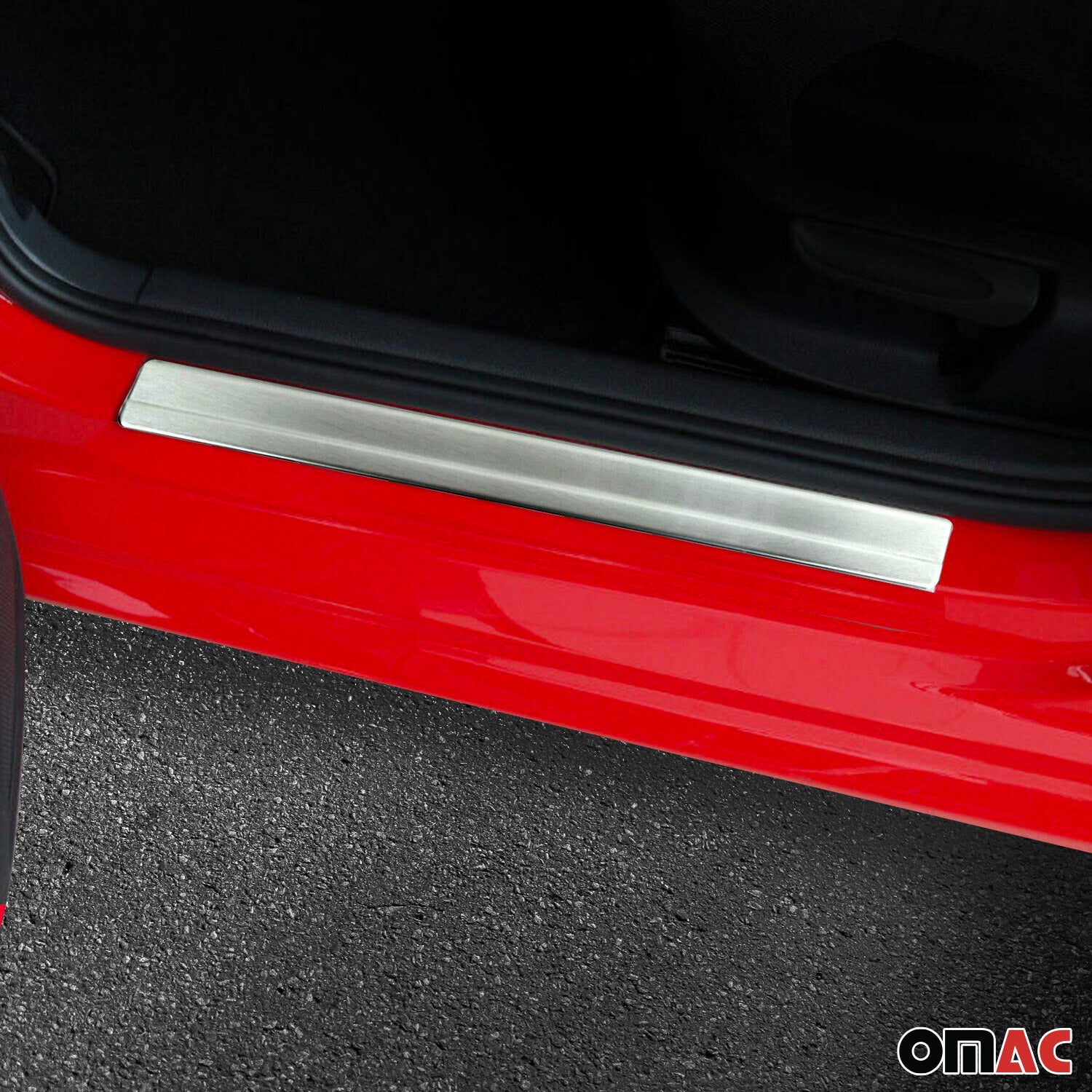 Einstiegsleisten Türschweller für VW Polo 1994-2001 Edelstahl Chrom 4tlg