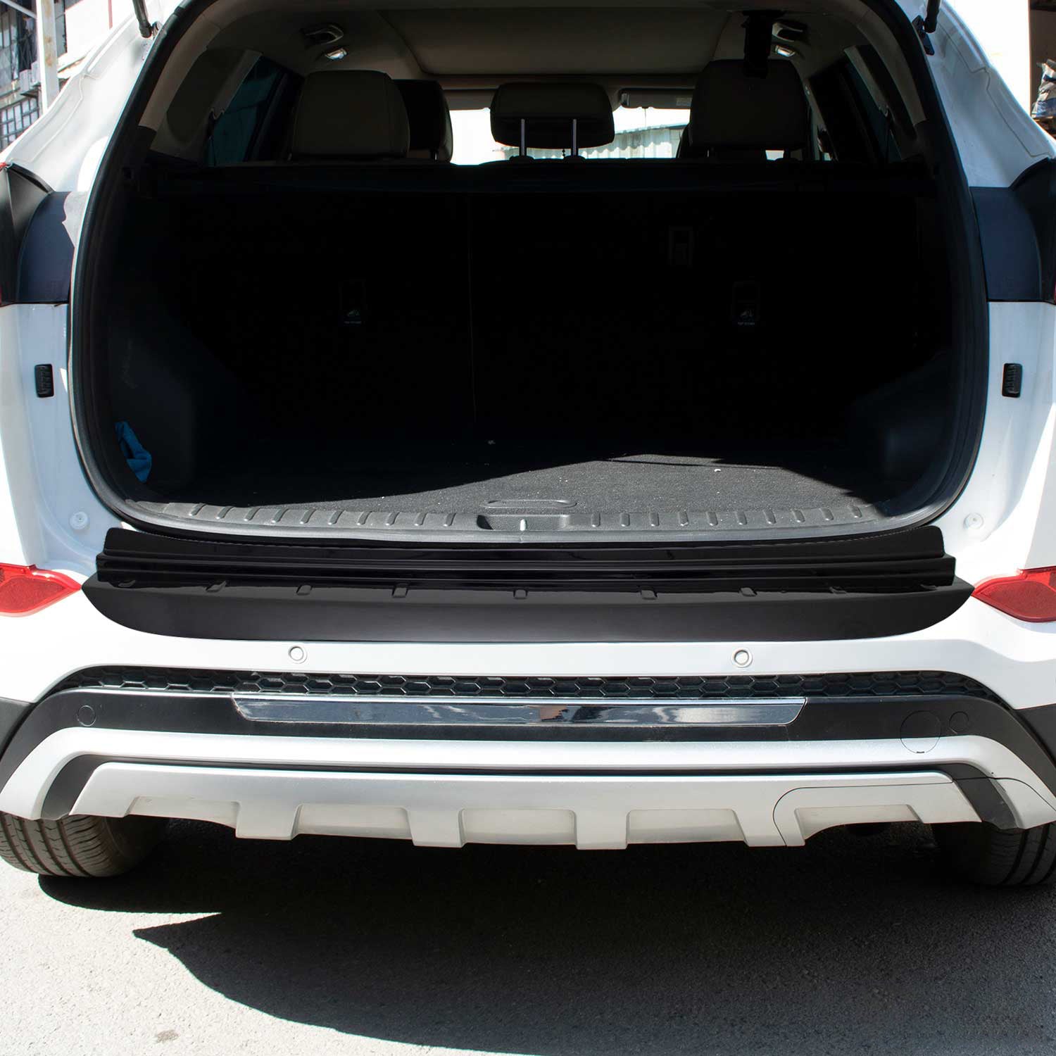 Ladekantenschutz für Hyundai Tucson III 2016-2018 Pre-FL Acryl glänzend schwarz