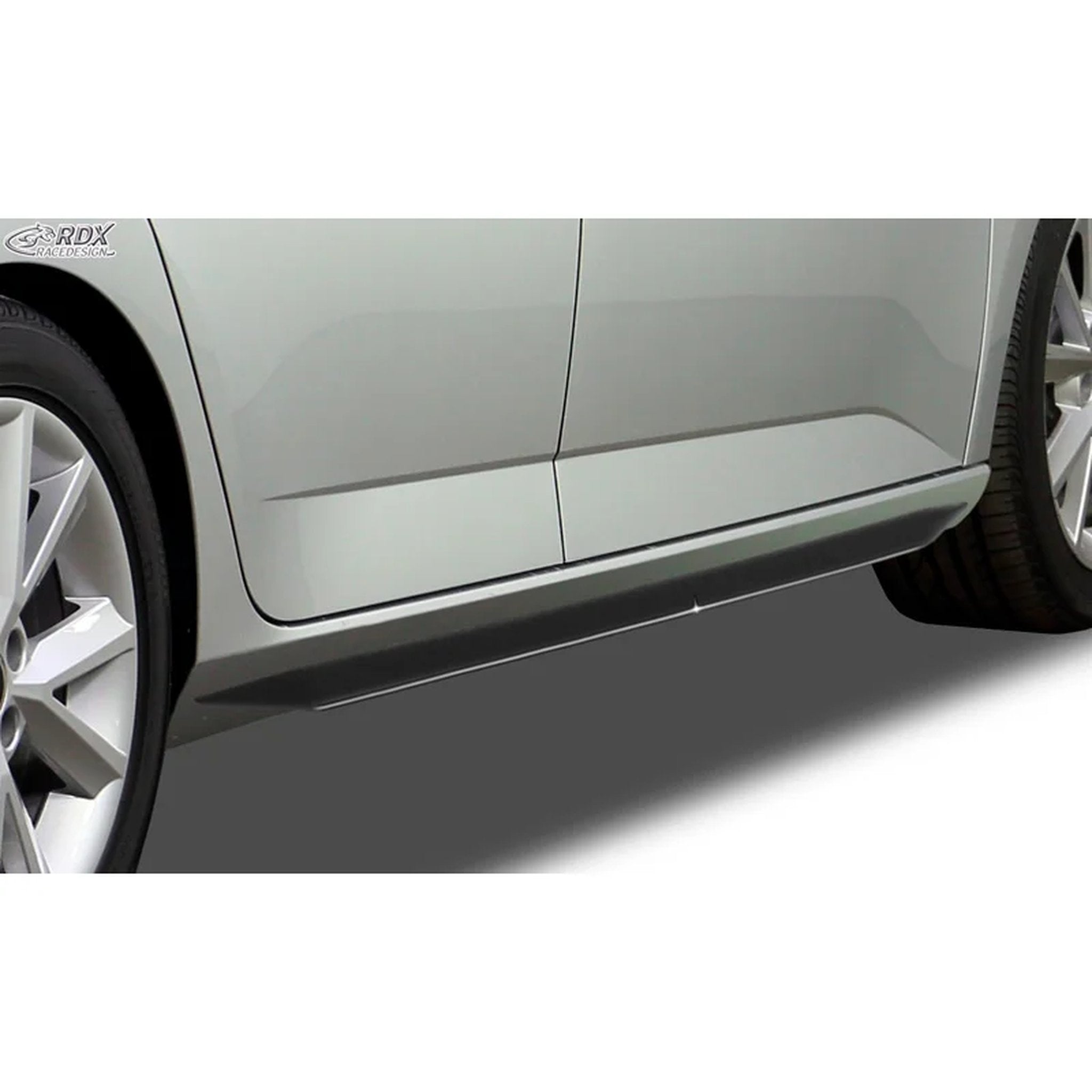 RDX Seitenschweller 'Slim' für Skoda Scala NW 2019- ABS Schwarz 2er-Set TÜV