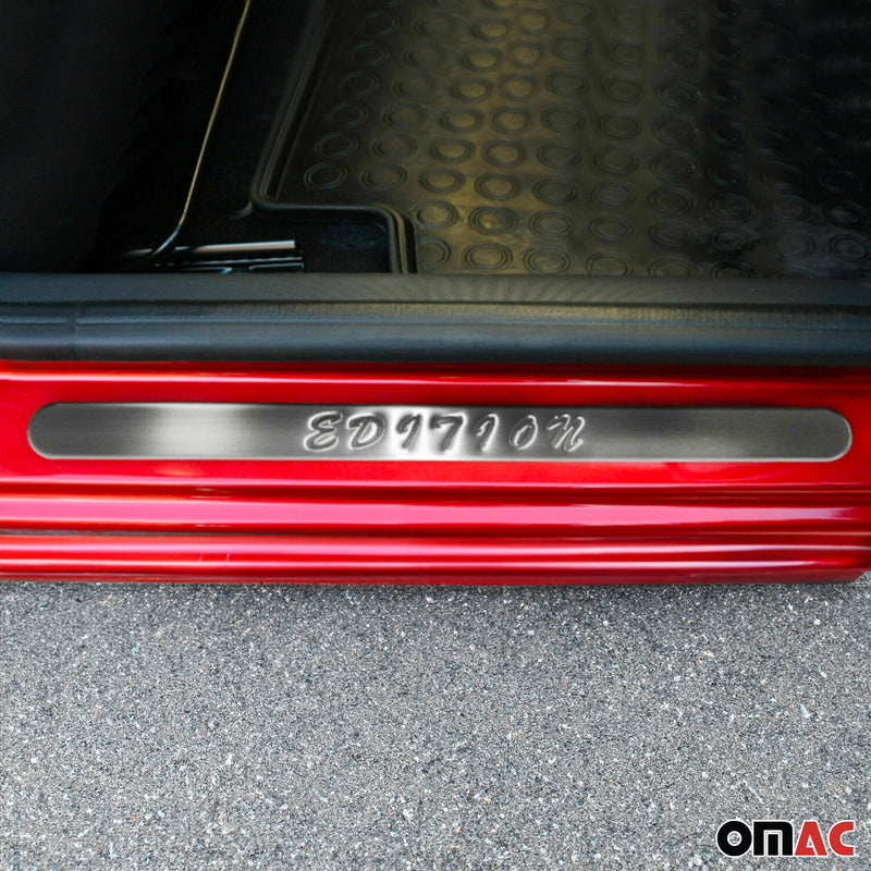 Einstiegsleisten Edition Lackschutz Türschweller Chrom Edelstahl 2 tlg