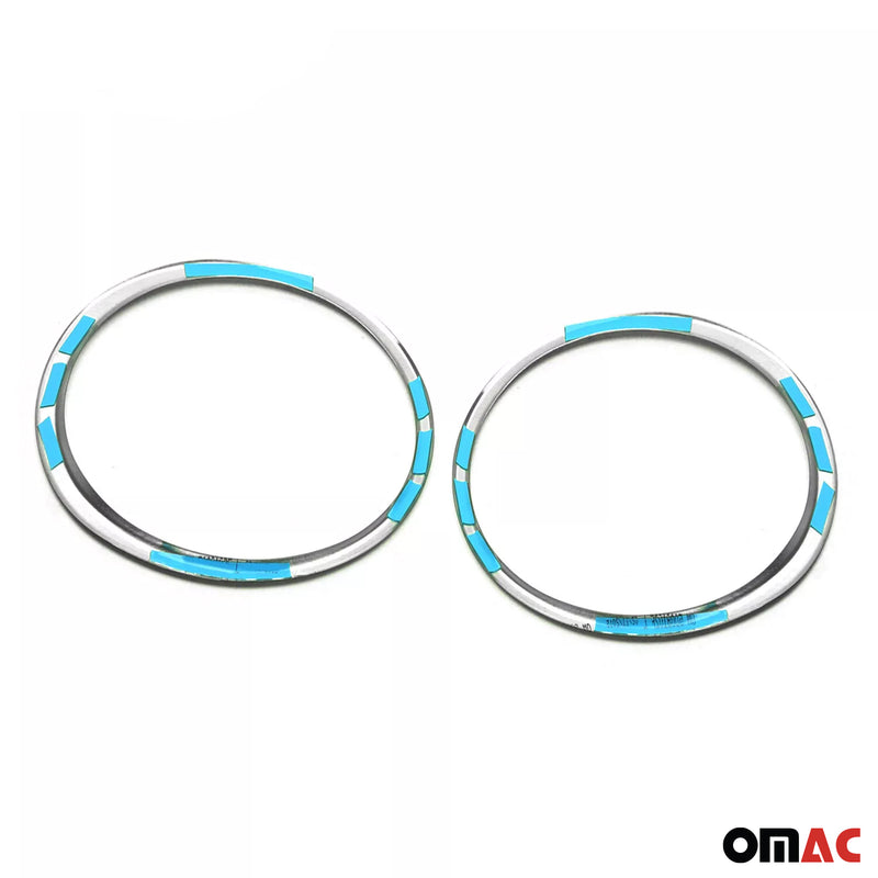 Scheinwerfer Leisten Scheinwerferblende für Nissan Juke 2014-2019 Edelstahl 2tlg