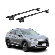 Dachträger für Mitsubishi Eclipse Cross 2018-2026 Aluminium Schwarz 2 tlg ABE