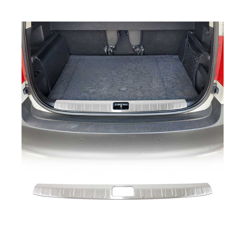 Innen Ladekantenschutz Stoßstangenschutz für Skoda Yeti 2010-13 Edelstahl Chrom