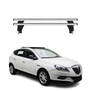 Menabo Dachträger Grundtäger für Lancia Delta 2008-2014 50kg Alu Silber 2 tlg