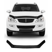 Motorhaube Deflektor Insektenschutz für Ssangyong Kyron 2005-2015 Dunkel