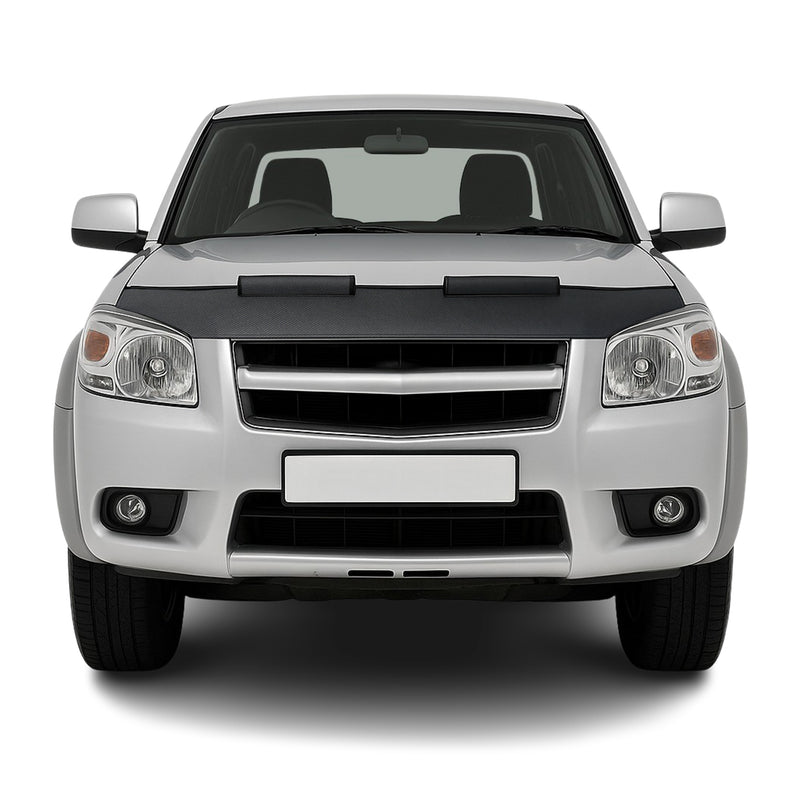 Haubenbra Steinschlagschutz Bonnet Bra für Ford Ranger II 2009-2012 Carbon Halb