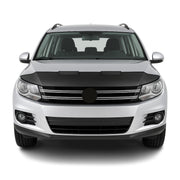 Haubenbra Steinschlagschutz Bonnet Bra für VW Tiguan 2007-2016 Schwarz Halb