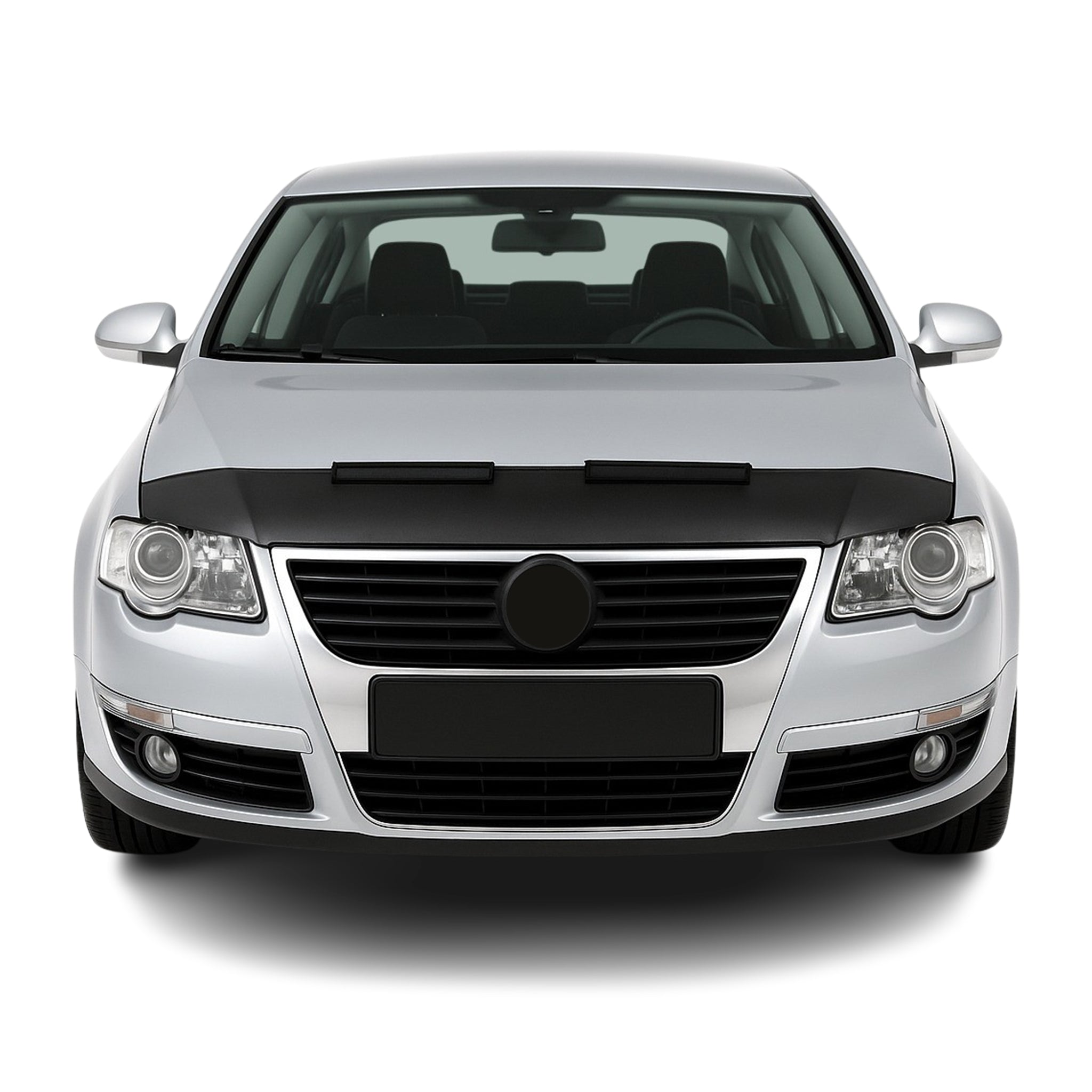 Haubenbra Steinschlagschutz Bonnet Bra für VW Passat B6 2005-2010 Schwarz Halb