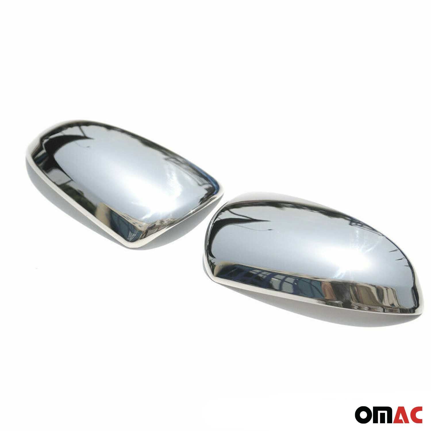 Spiegelkappen Türgriff Blende Satz für Smart ForTwo 2007-2015 Edelstahl Chrom